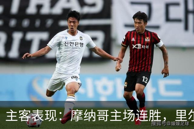 主客表现：摩纳哥主场连胜，里尔客场起伏
